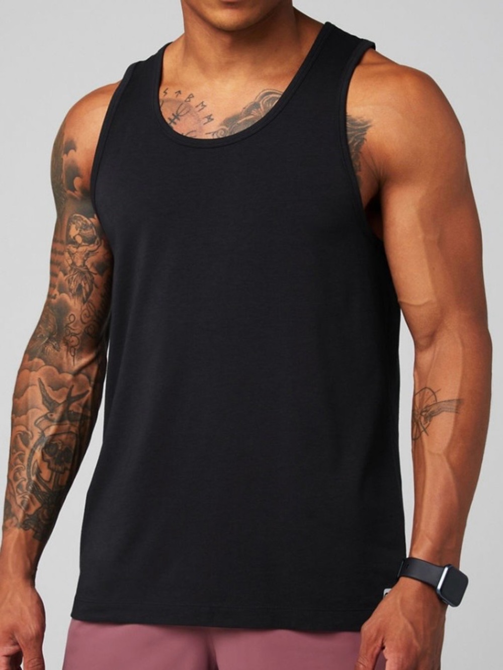 Fabletics The 24-7 Tank Top Black Athletics/Athleisure